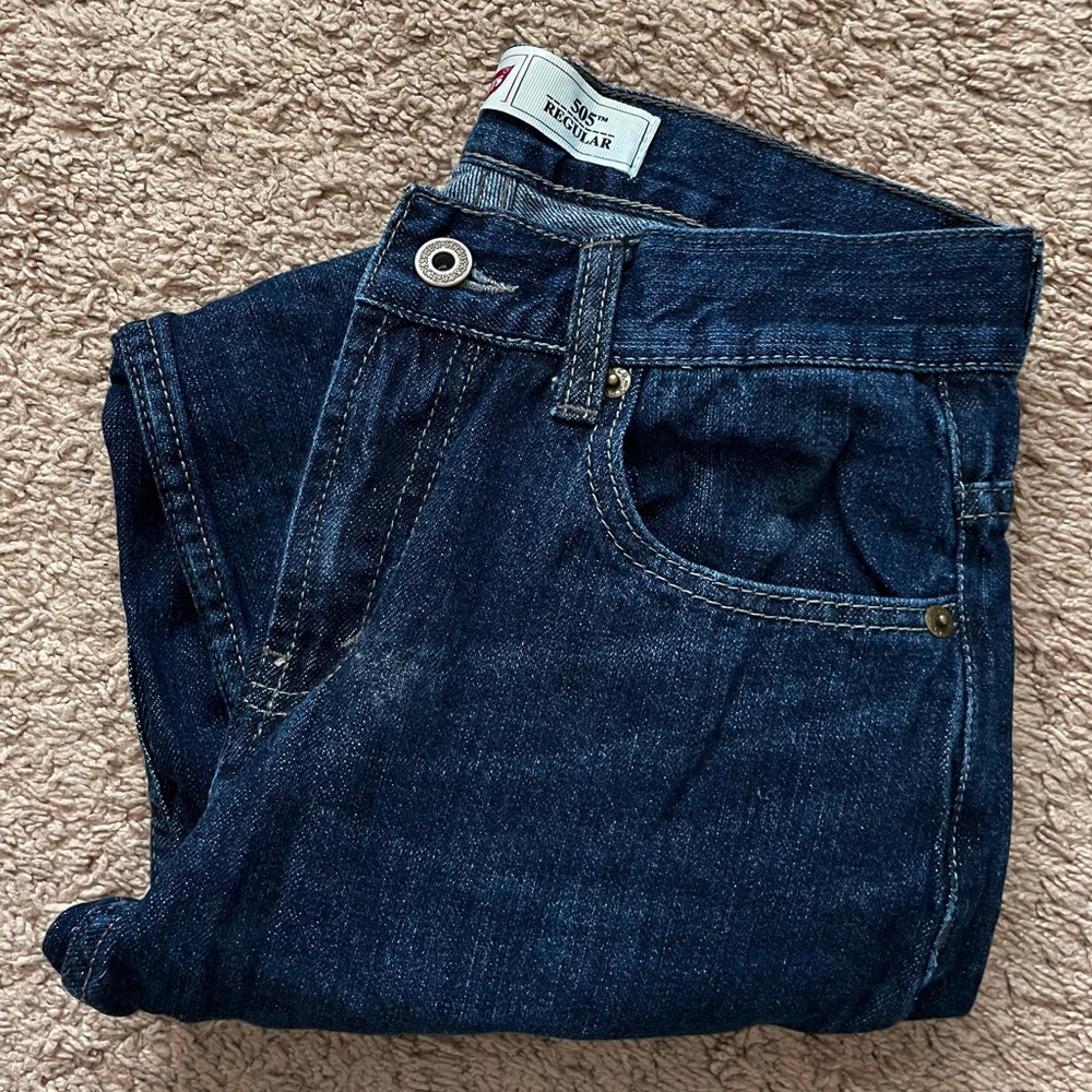 Boys LEVI’S Jeans. Sz 14 Reg. W27”xL27”